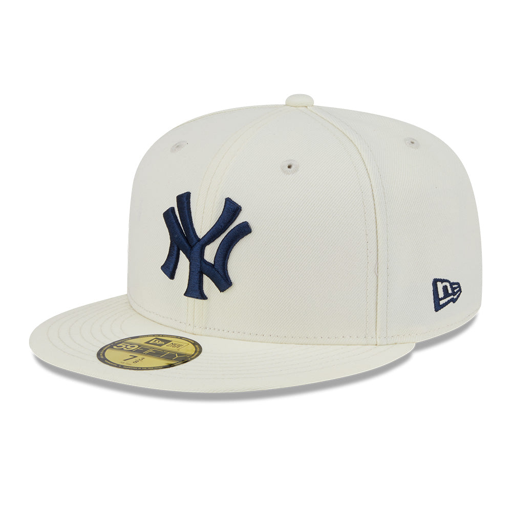 new york yankees 5950 pack city series chrome white 59fifty fitted cap side