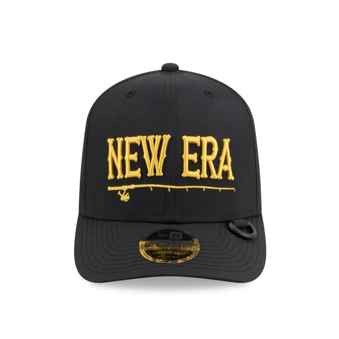 New Era Outdoor Fishing Black 9SEVENTY Stretch Snapback Cap