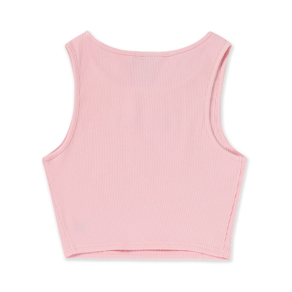 Script Jelly Pack SS26 Pink Women Tank Top