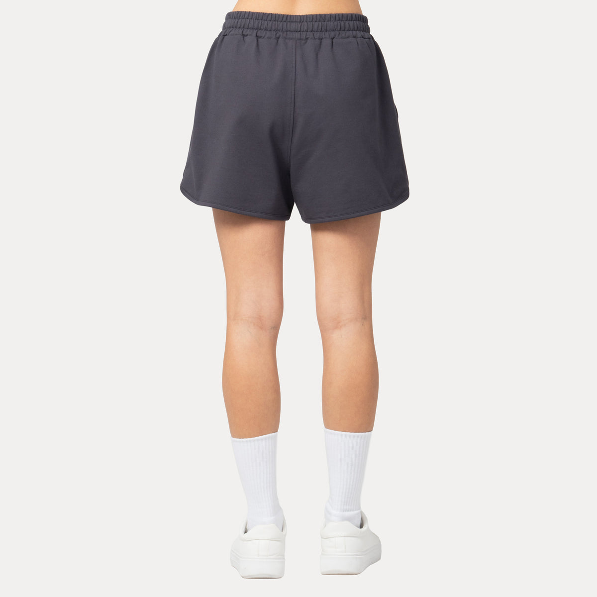 Script Jelly Pack SS26 Vintage Graphite Women Knit Shorts