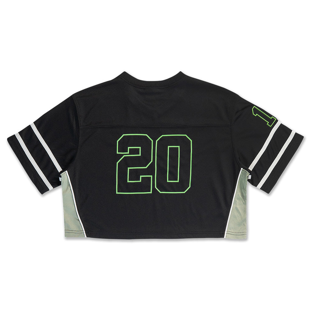 Script Jelly Pack SS26 Black Women American Football Jersey
