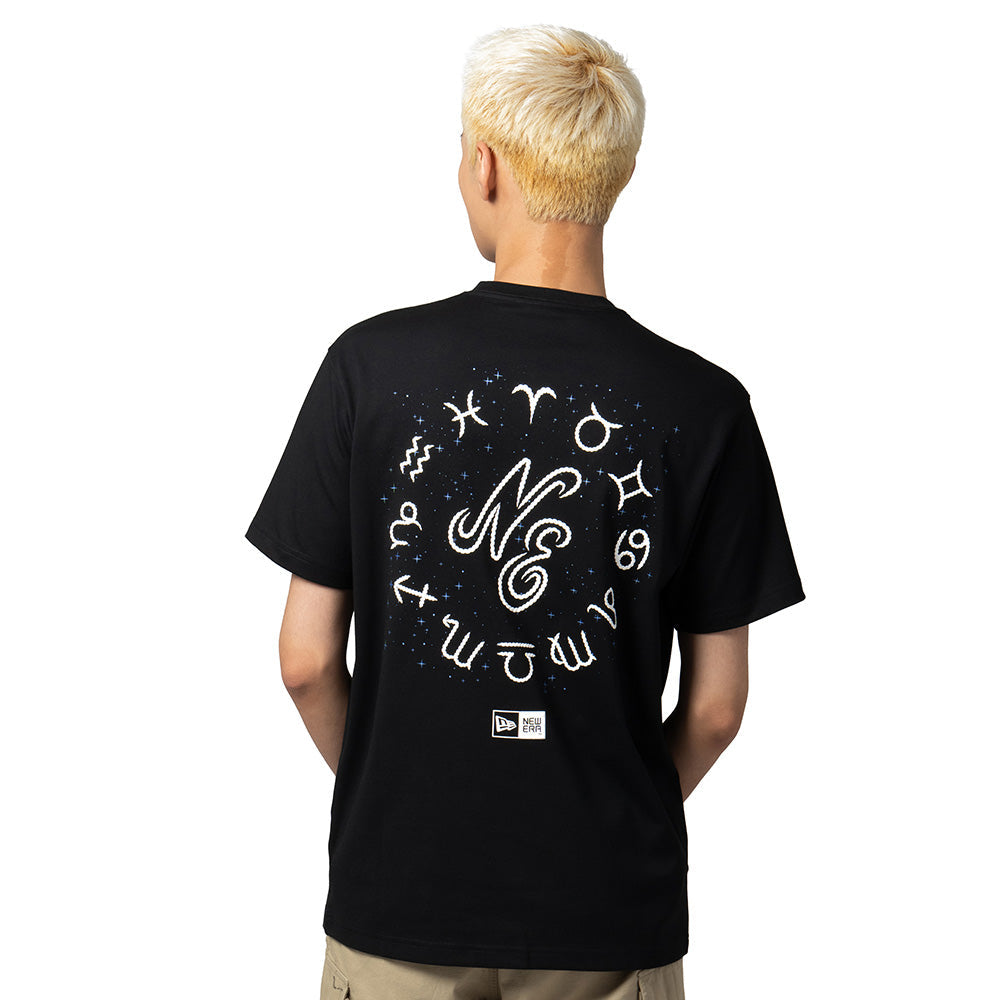 zodiac sign pack ss26 black coolera short sleeve t shirt back