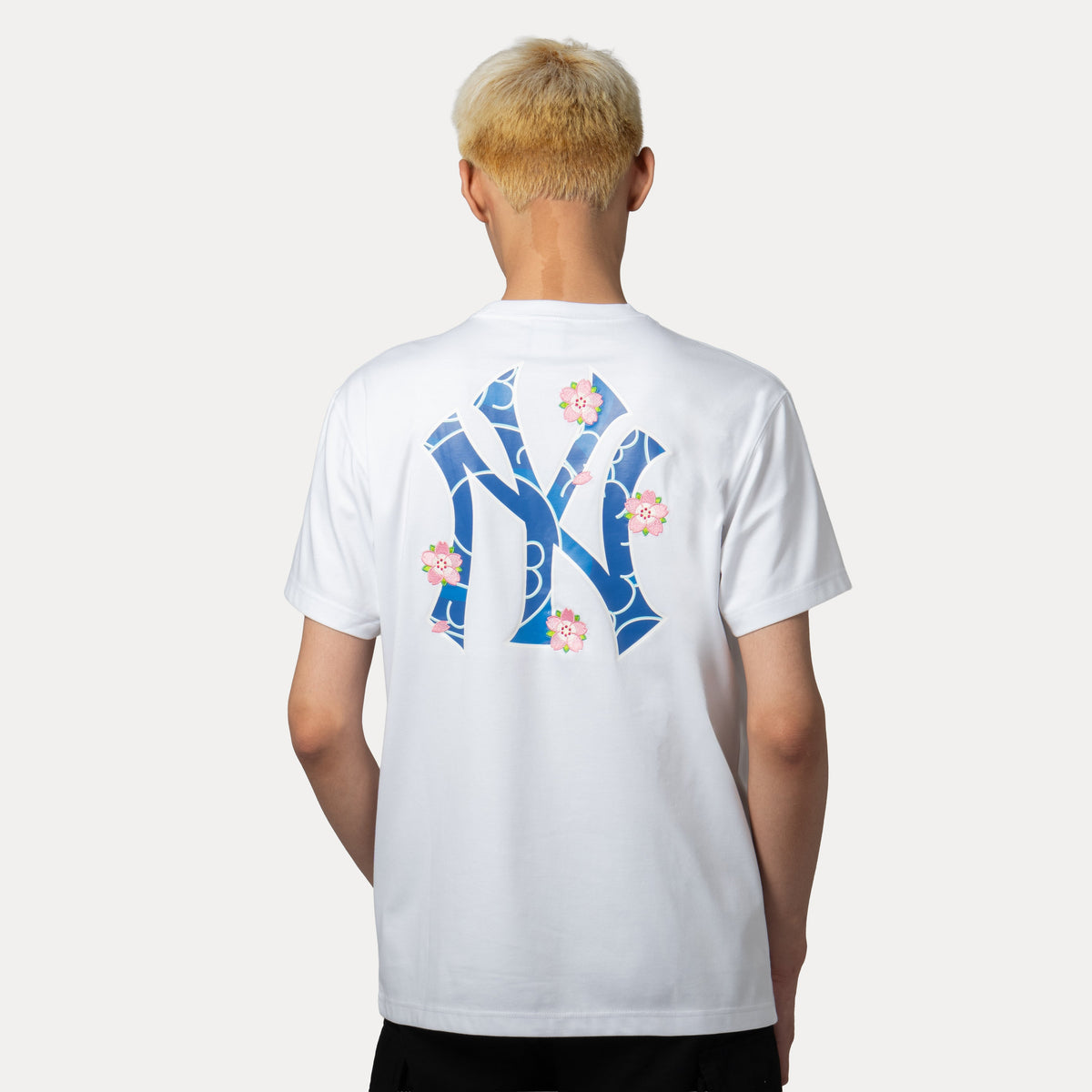 New York Yankees Sakura Pack SS26 White COOLERA Short Sleeve T-Shirt