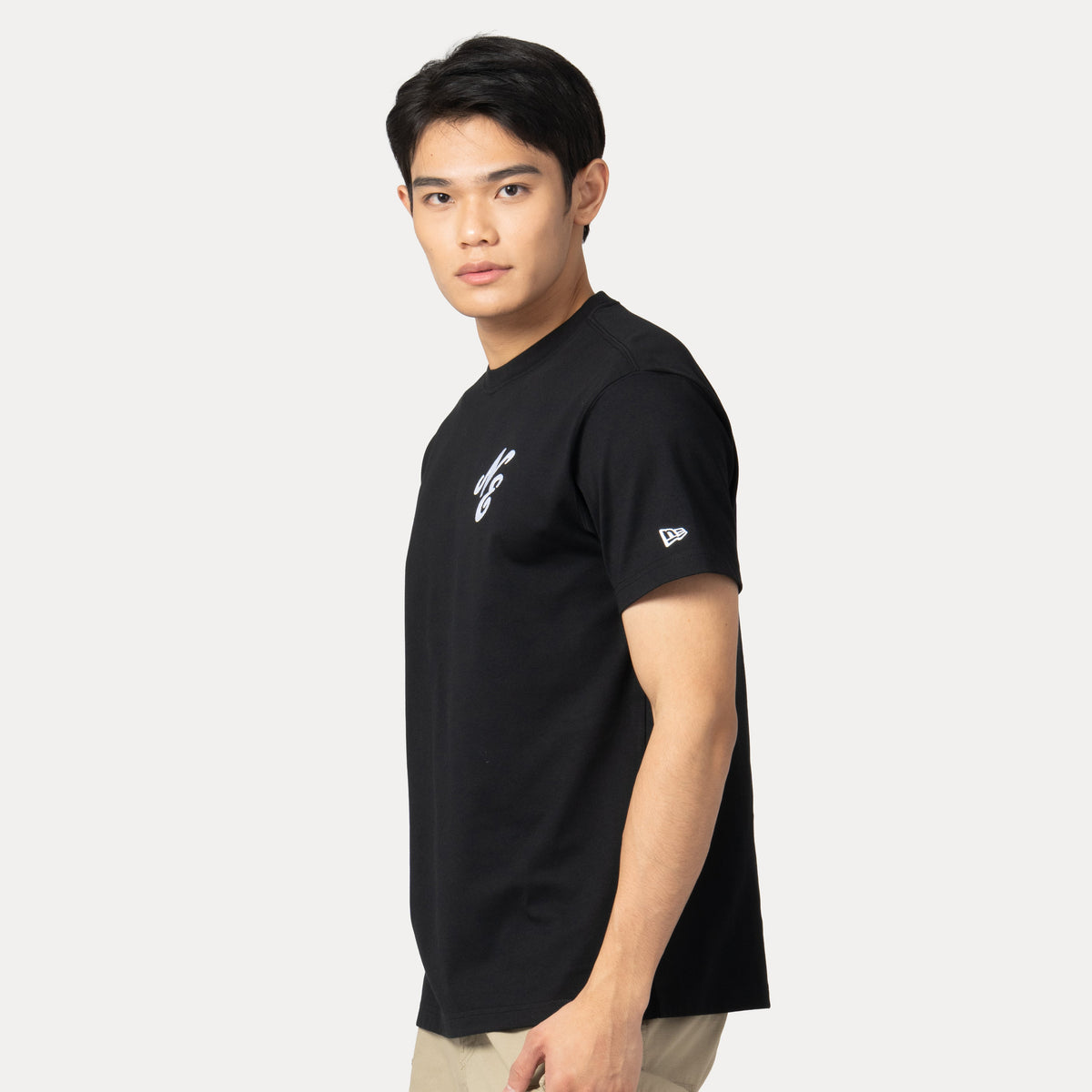 New Era Script Sakura Pack SS26 Black COOLERA Short Sleeve T-Shirt