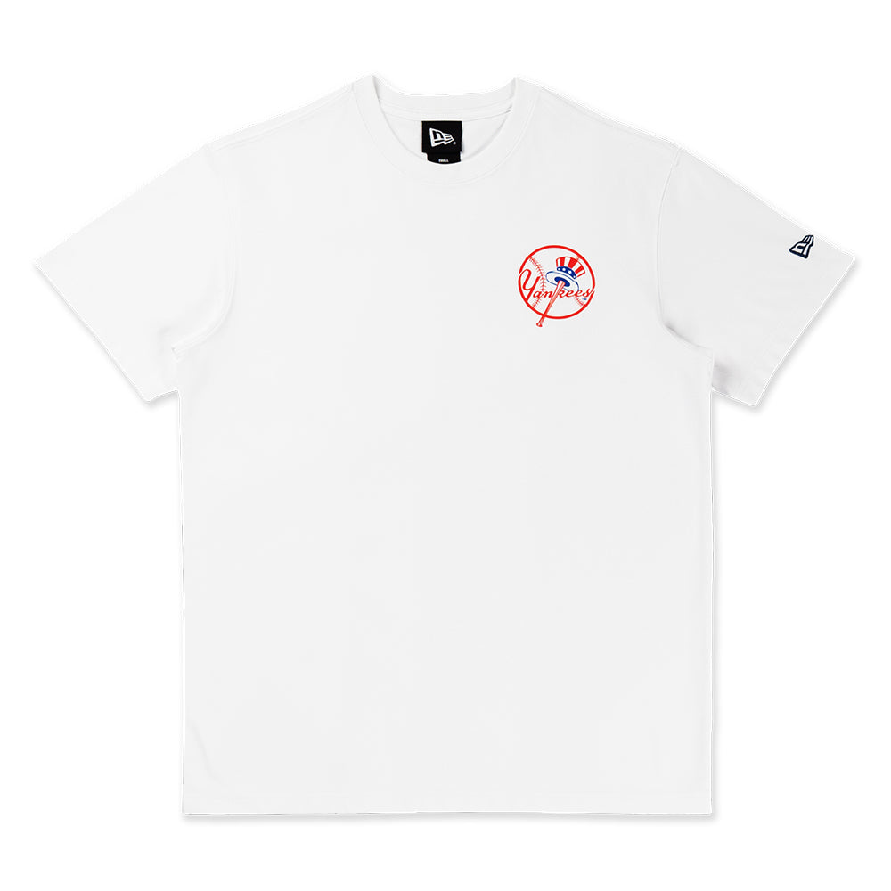 New York Yankees Graphic Pack White COOLERA Short Sleeve T-Shirt