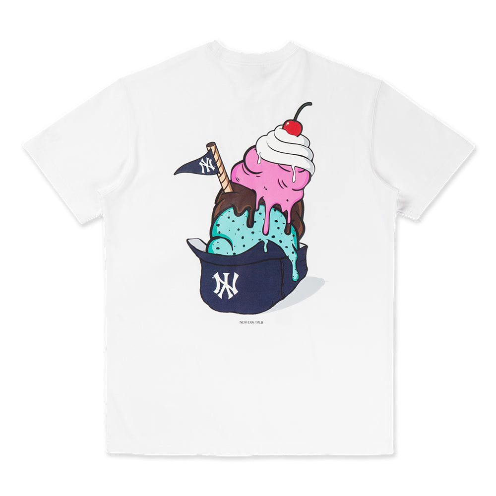 New York Yankees Graphic Pack White COOLERA Short Sleeve T-Shirt