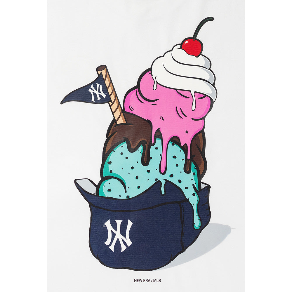 New York Yankees Graphic Pack White COOLERA Short Sleeve T-Shirt