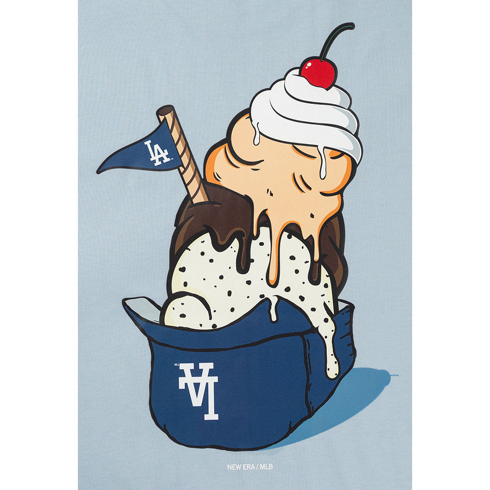 Los Angeles Dodgers Graphic Pack Soft Blue COOLERA Short Sleeve T-Shirt