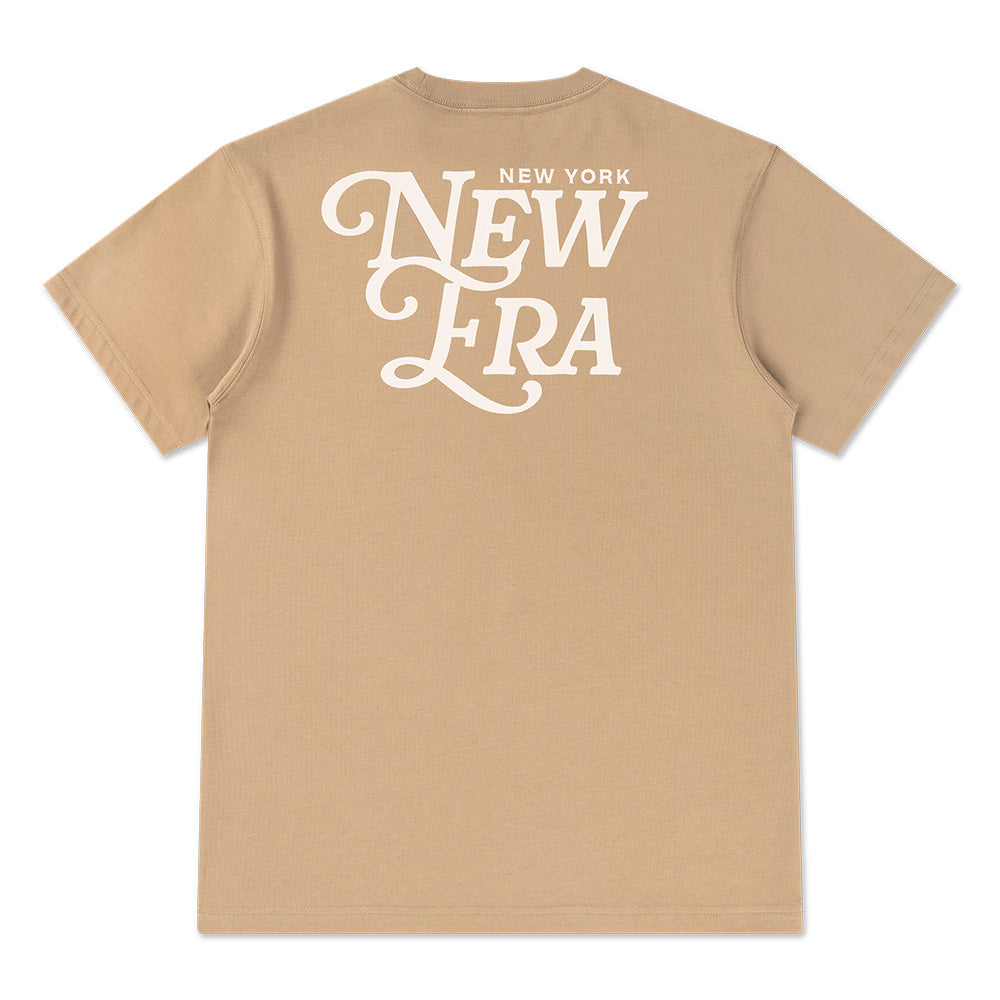 script graphic pack khaki coolera short sleeve t shirt back