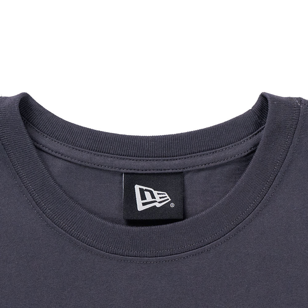 new york yankees color era ss26 graphite short sleeve t shirt tag and close up