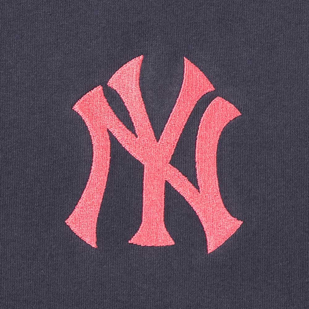 new york yankees color era ss26 graphite short sleeve t shirt side