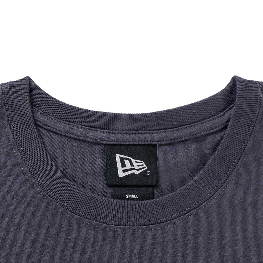 los angeles dodgers color era ss26 graphite short sleeve t shirt tag and close up