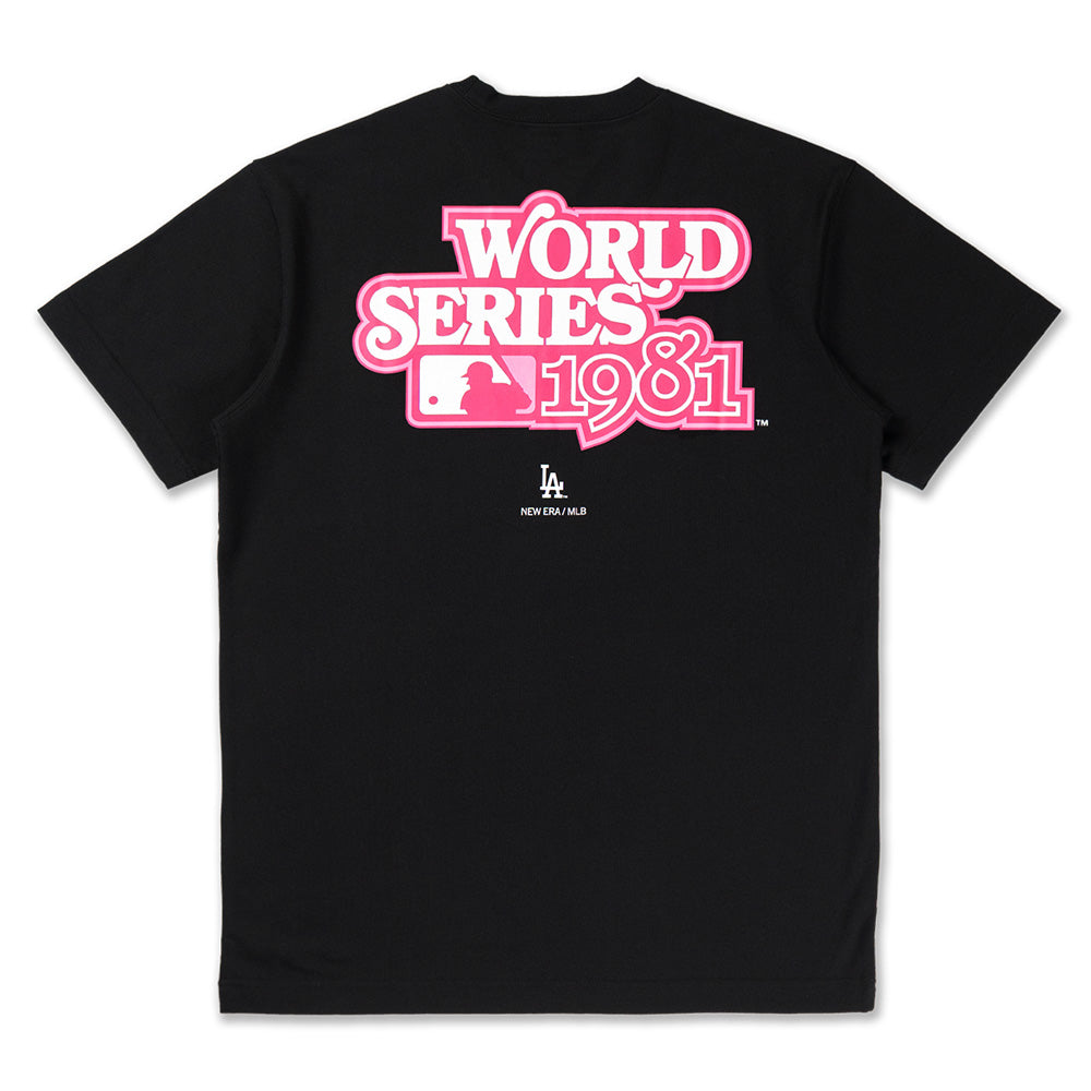 Los Angeles Dodgers 5950 Pack Neon Glow Black COOLERA Short Sleeve T-Shirt