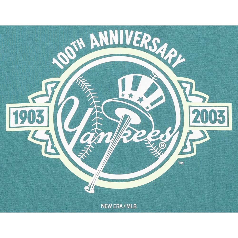 new york yankees 5950 pack garden pine needle green collera short sleeve t shirt