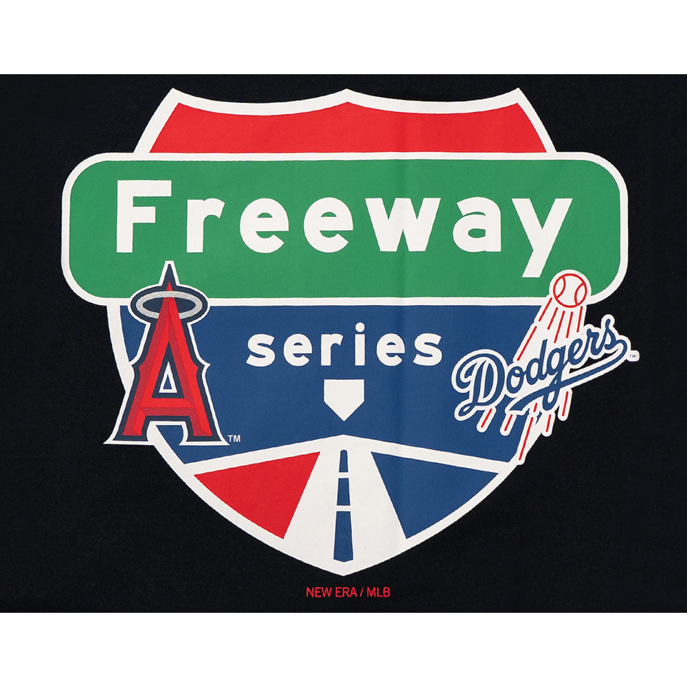 Los Angeles Angels 5950 Pack City Series COOLERA Black Short Sleeve T-Shirt