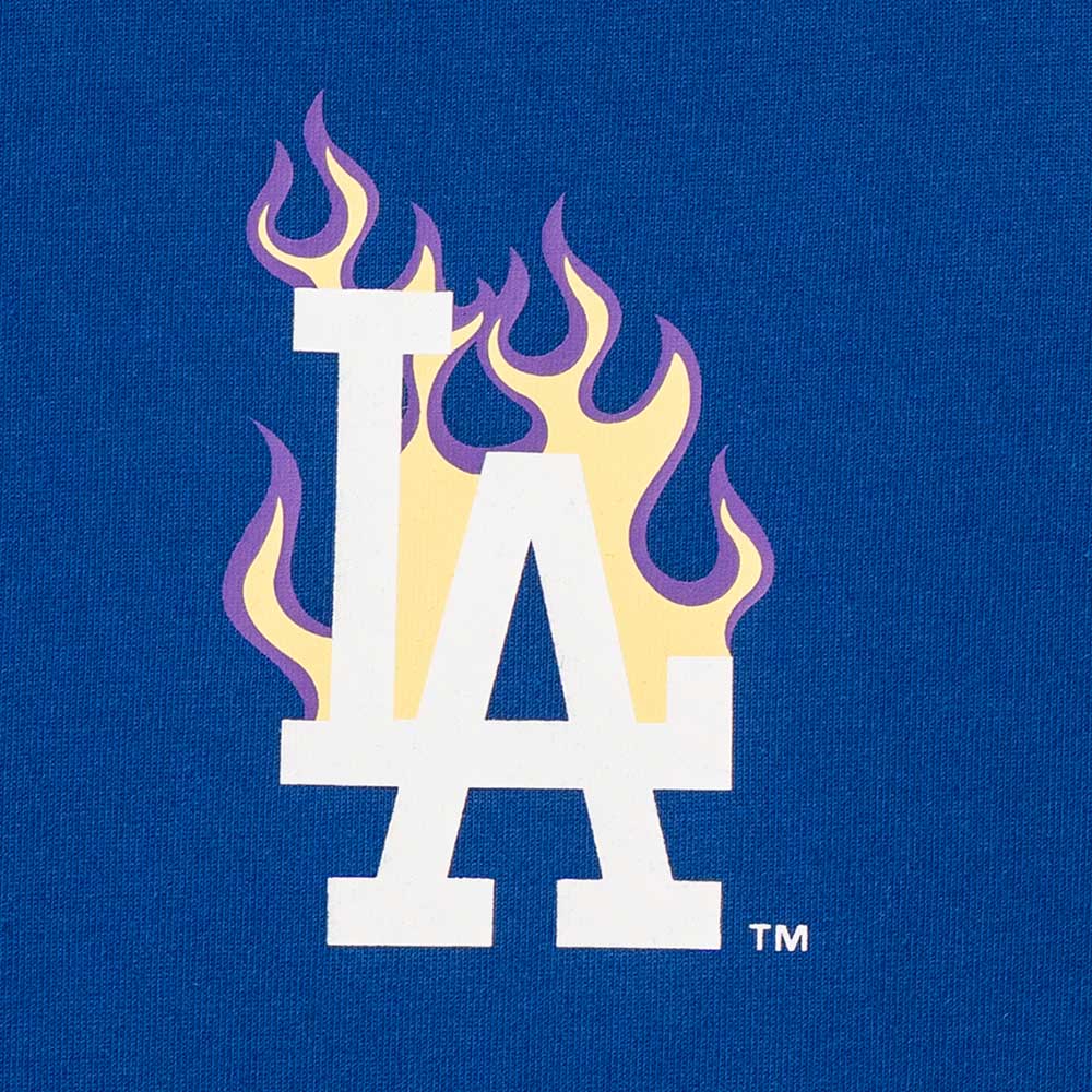 New Era Los Angeles Dodgers 5950 Pack Fire Dark Royal COOLERA Short Sleeve T-Shirt