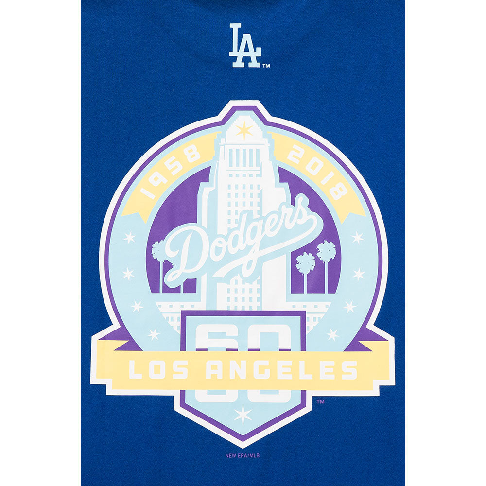 New Era Los Angeles Dodgers 5950 Pack Fire Dark Royal COOLERA Short Sleeve T-Shirt
