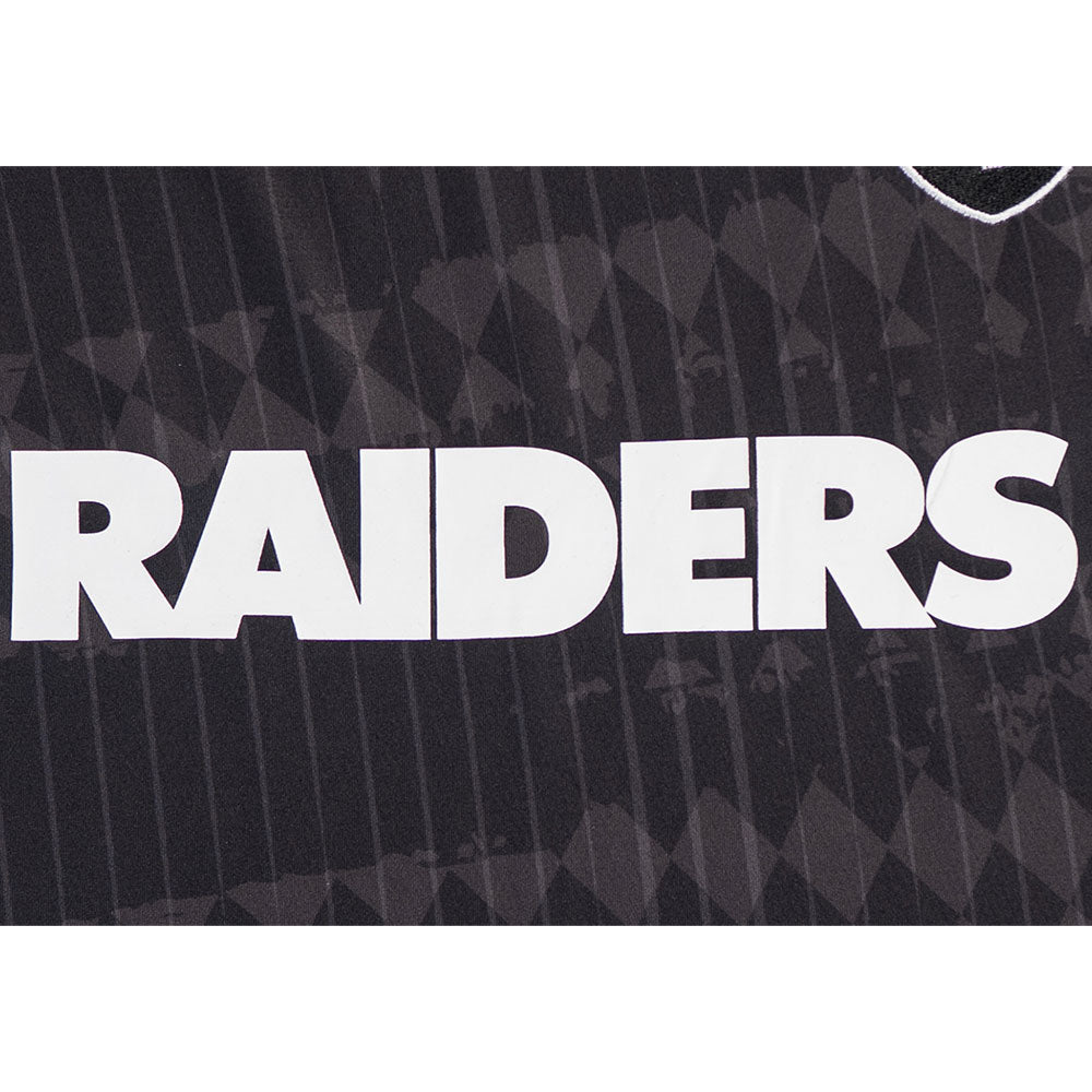 Las Vegas Raiders Soccer Jersey Pack SS26 Black Soccer Jersey