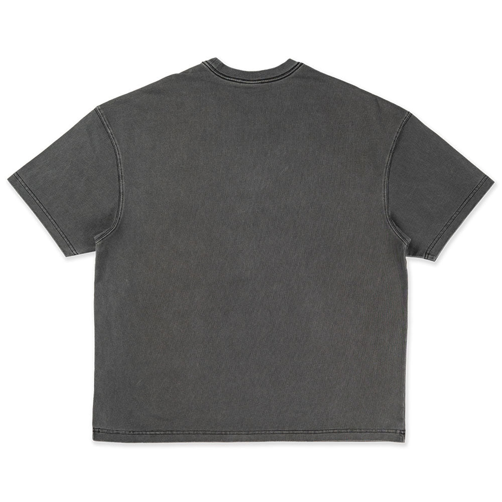 Wordmark Street Archived Black Oversized Short Sleeve T-Shirt