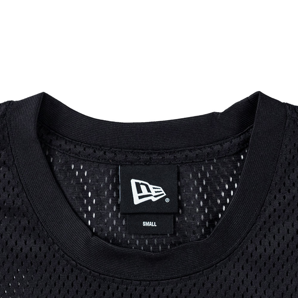 new york yankees mix league cross panels black oversized short sleeve t shirt side