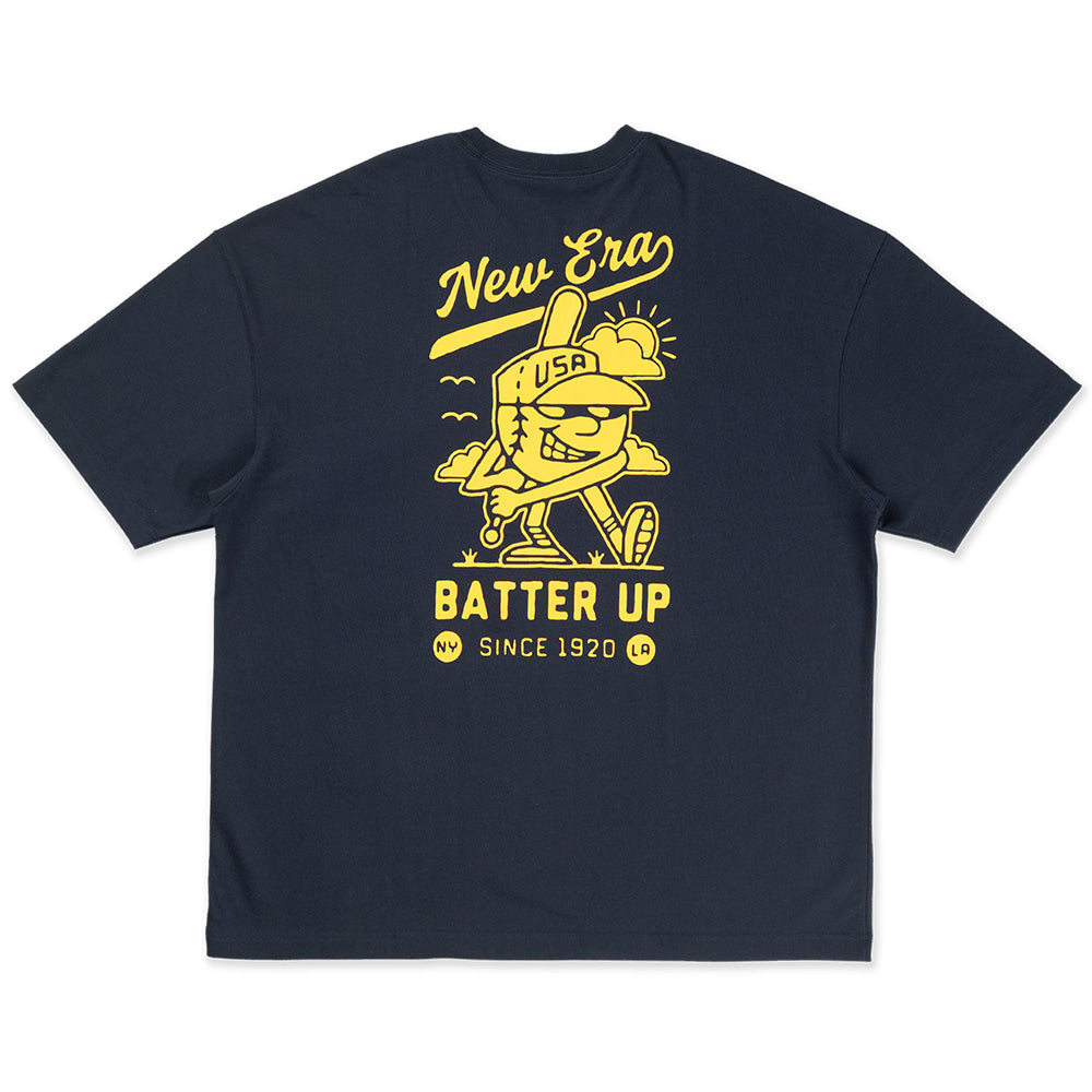 Wordmark Graphic Pack Navy COOLERA Oversized Short Sleeve T-Shirt