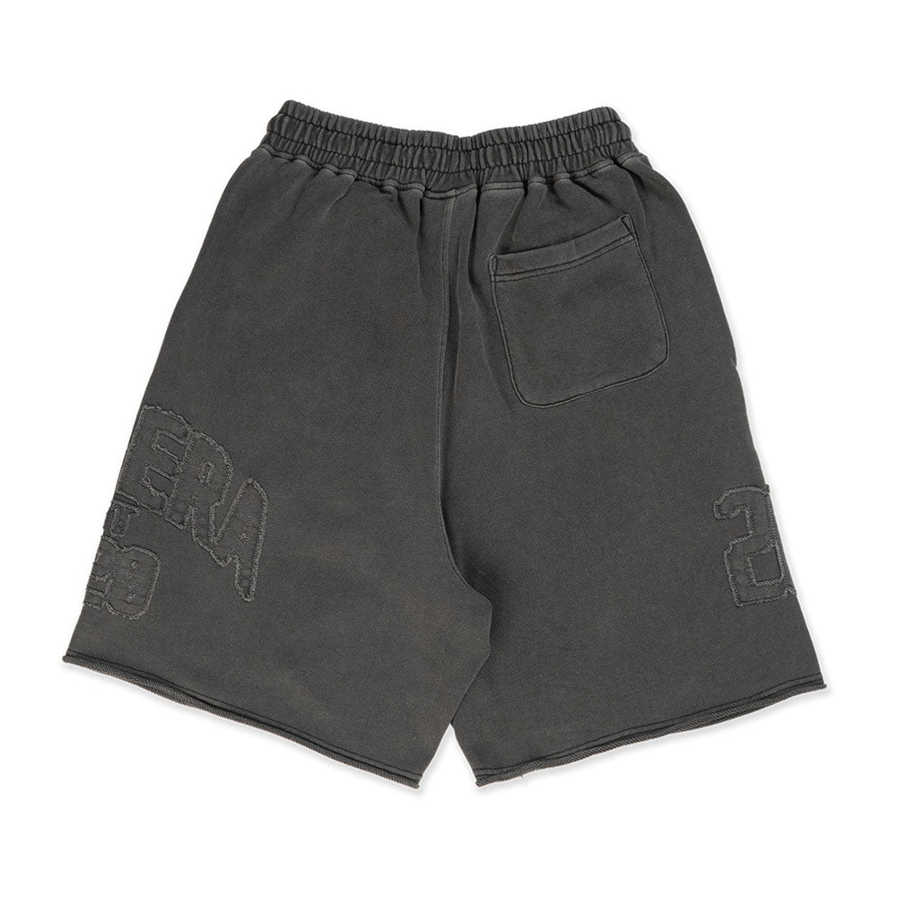 Wordmark Street Archived Black Knit Shorts
