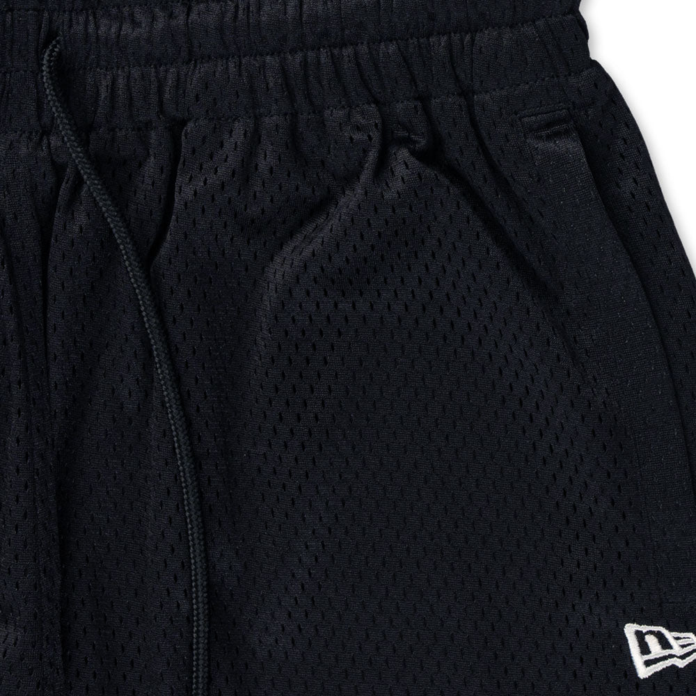 new york yankees mix league cross panels black basketball shorts