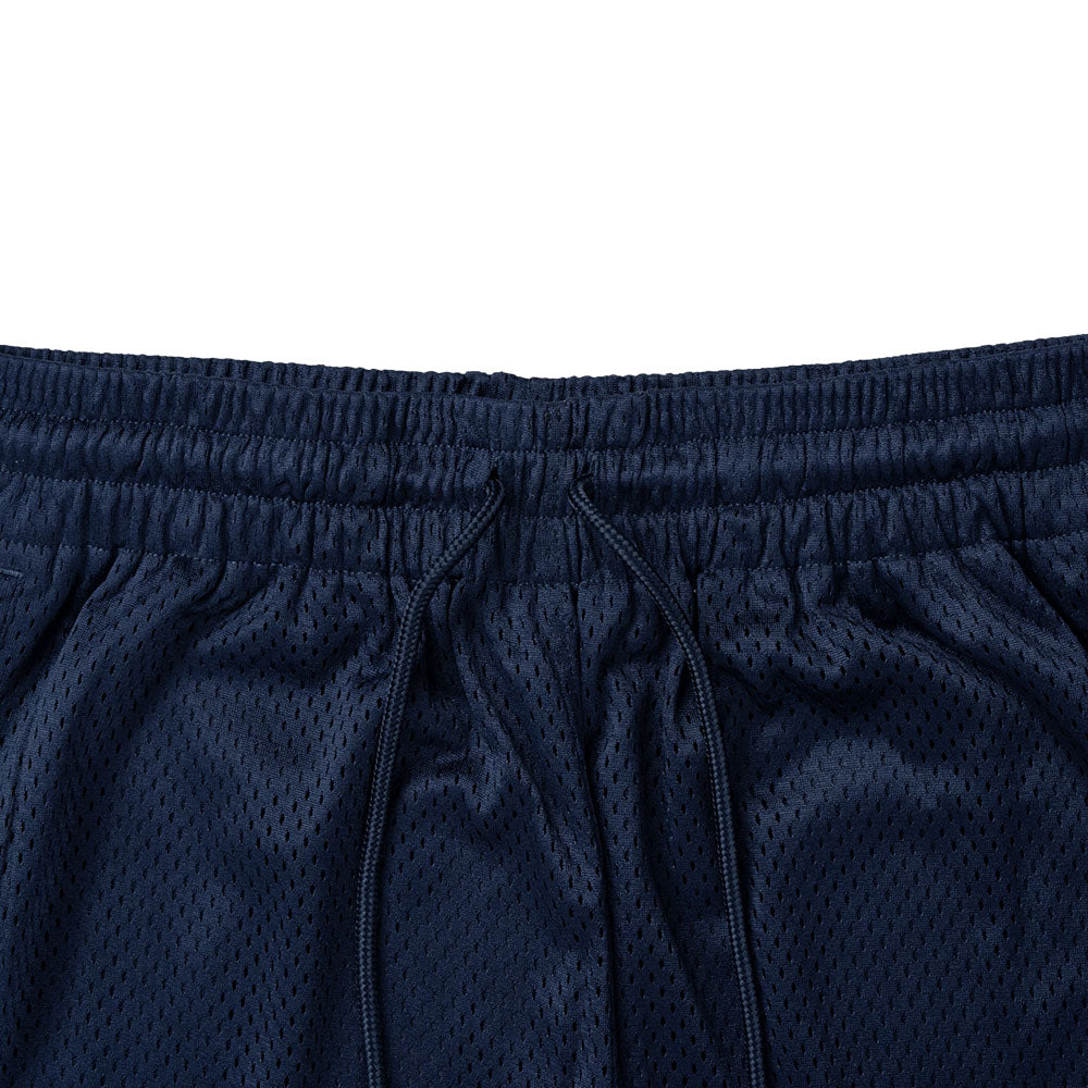 Los Angeles Dodgers Mix League Cross Panel Ocean Blue Basketball Mesh Shorts