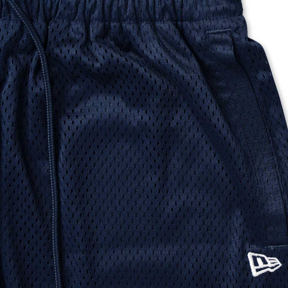 Los Angeles Dodgers Mix League Cross Panel Ocean Blue Basketball Mesh Shorts