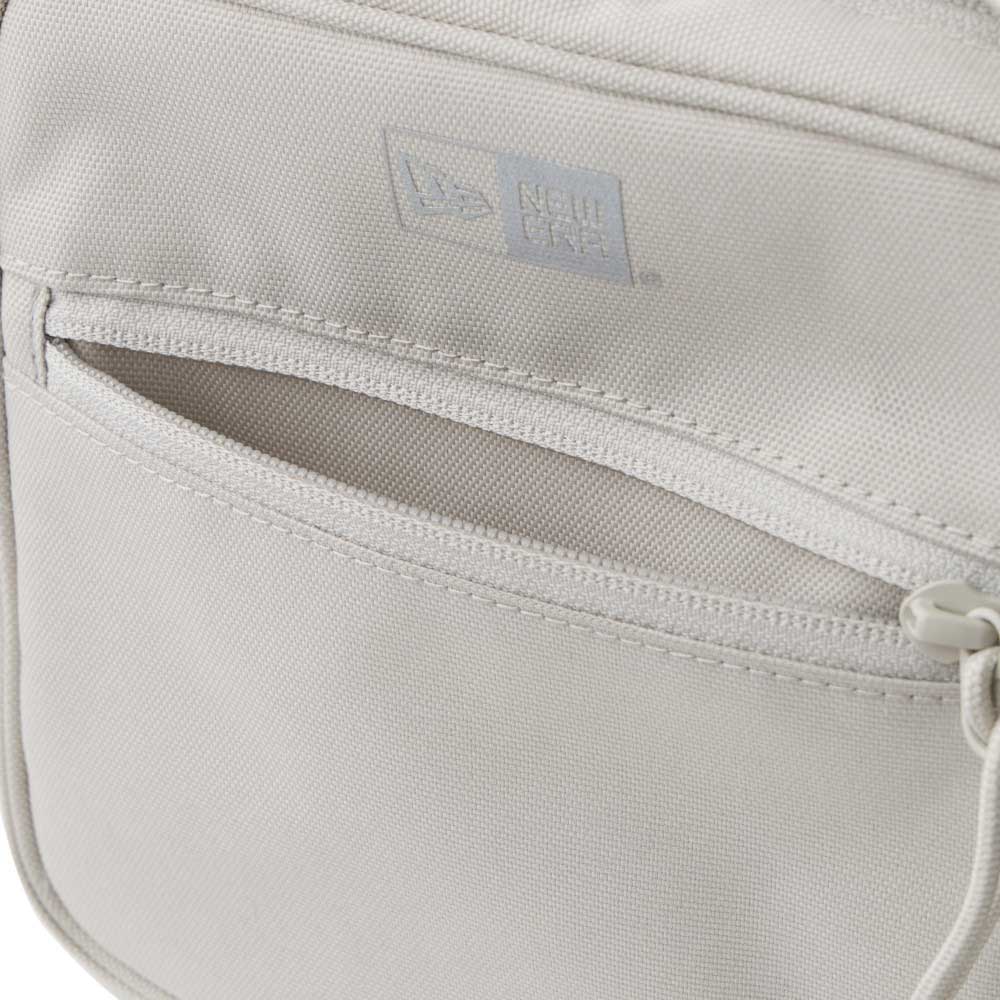 Square Logo White Square Shoulder Pouch Bag