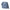Square Logo Blue Square Shoulder Pouch Bag