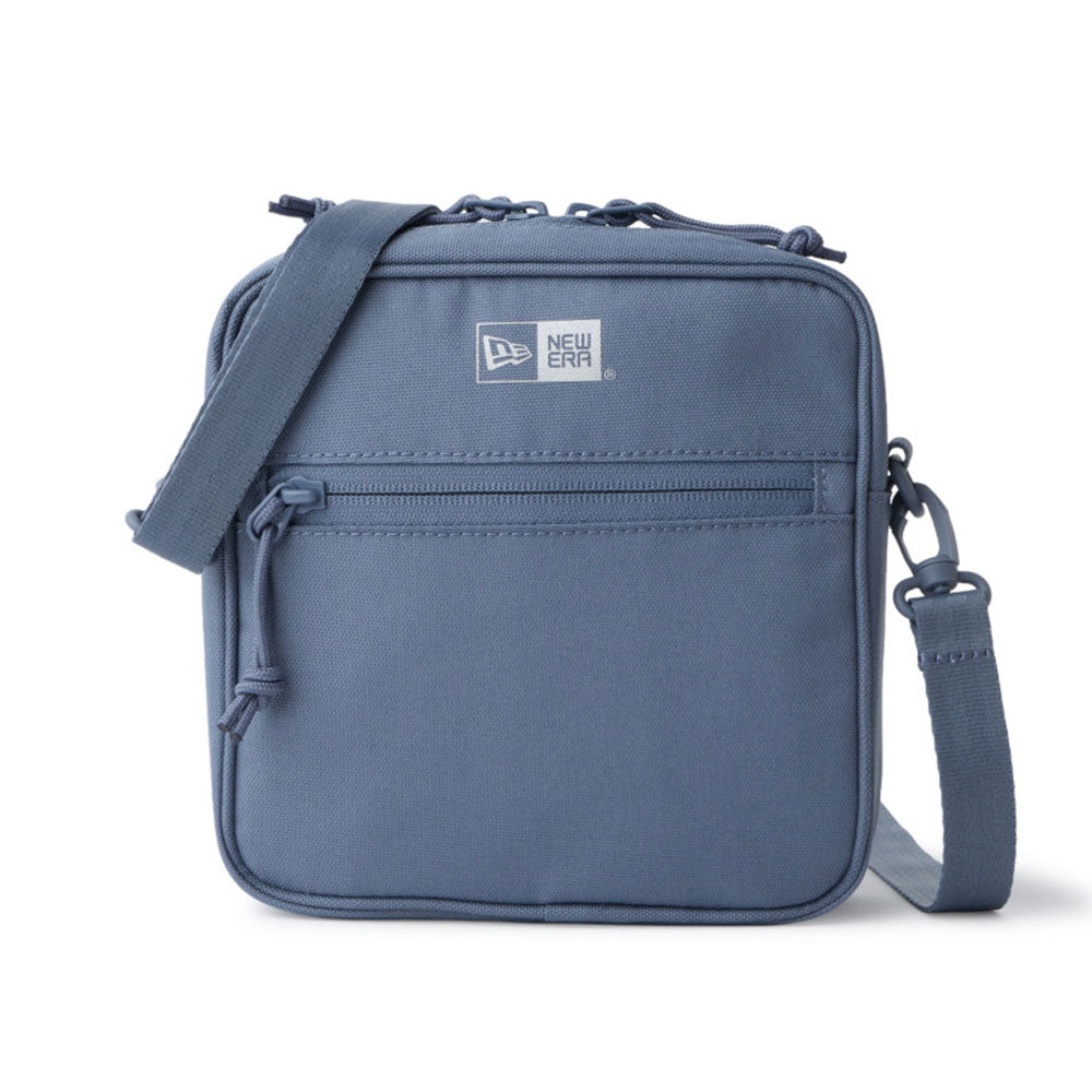 Square Logo Blue Square Shoulder Pouch Bag