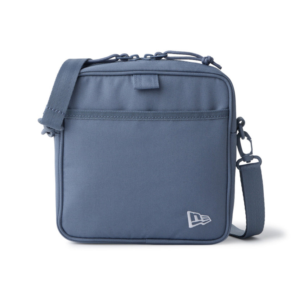 Square Logo Blue Square Shoulder Pouch Bag