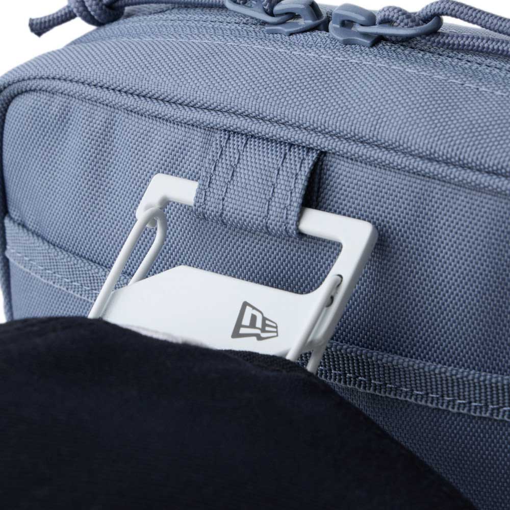 Square Logo Blue Square Shoulder Pouch Bag