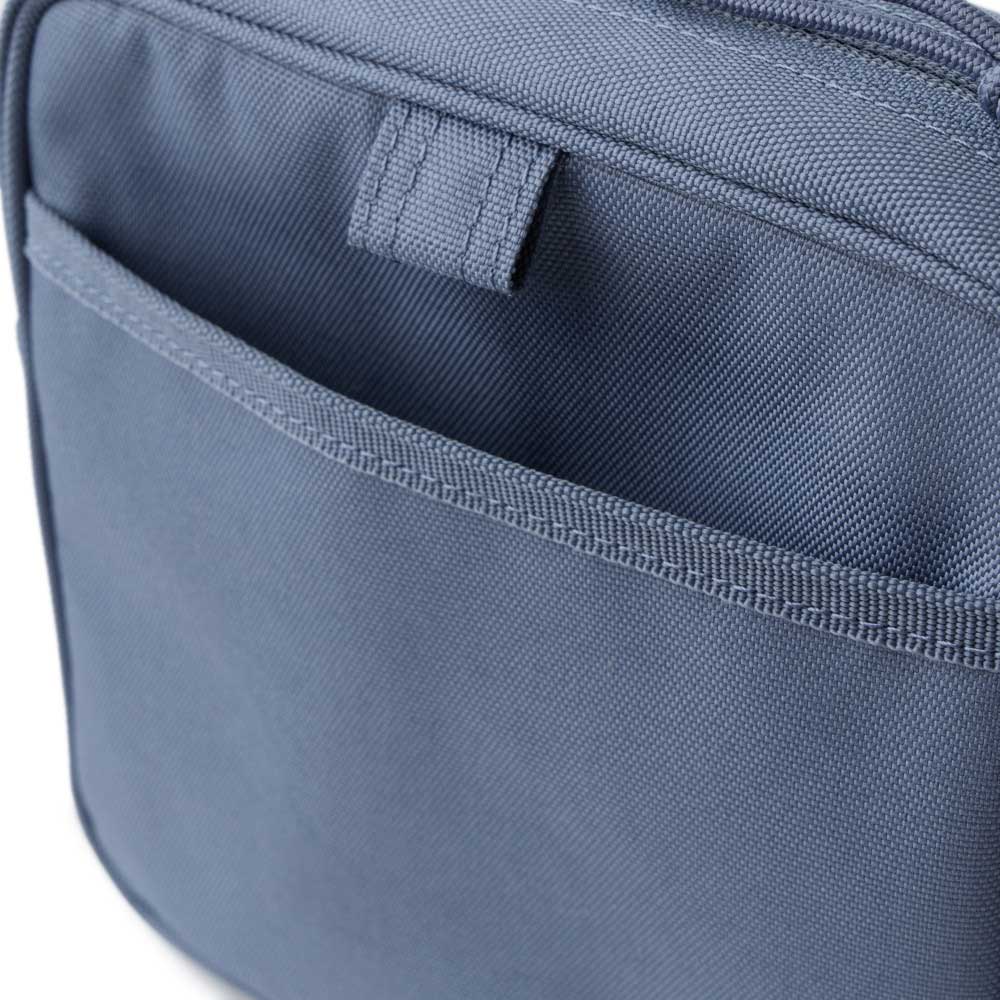 Square Logo Blue Square Shoulder Pouch Bag