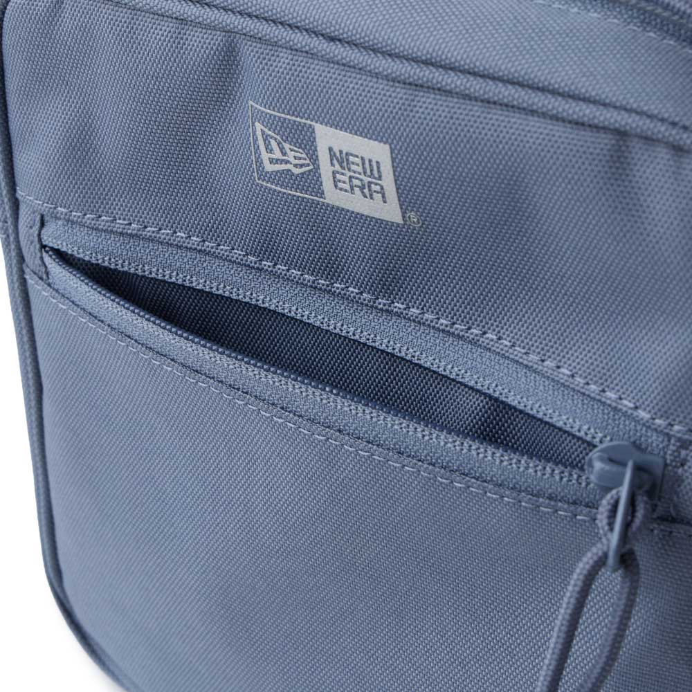 Square Logo Blue Square Shoulder Pouch Bag