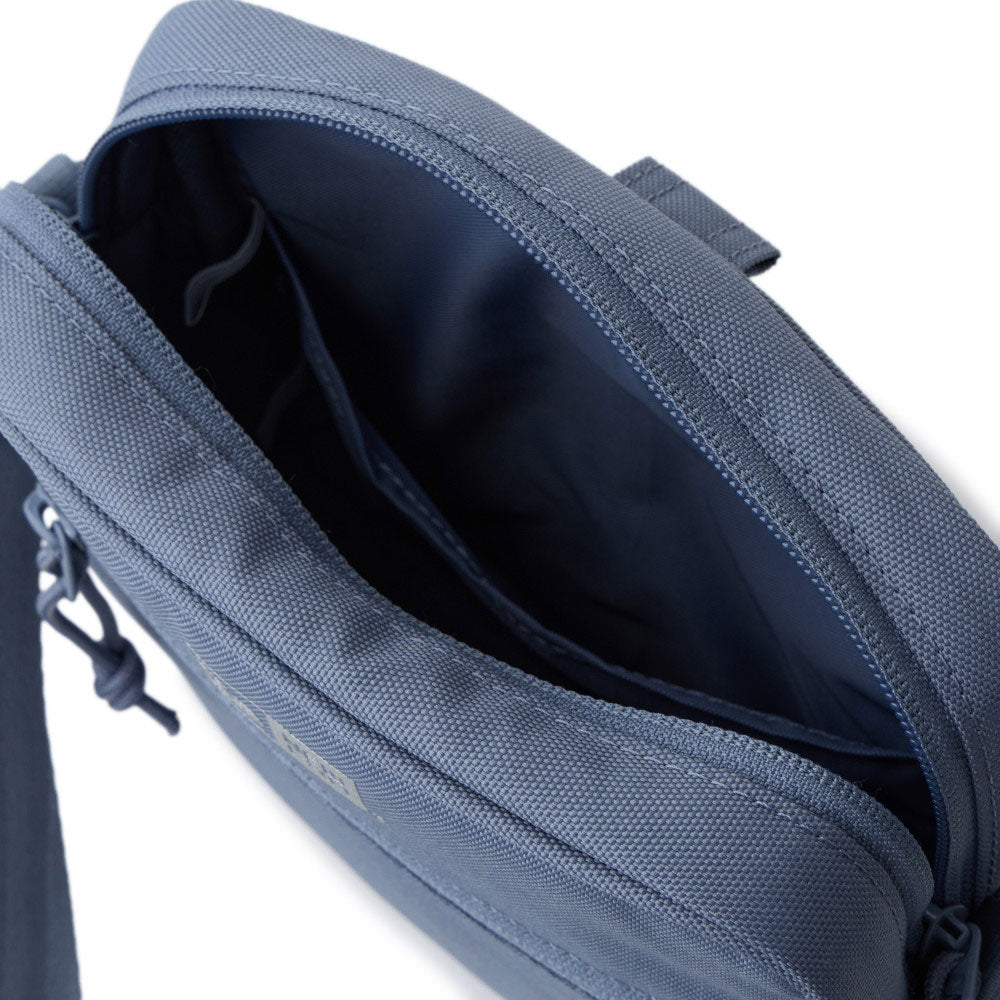 Square Logo Blue Square Shoulder Pouch Bag