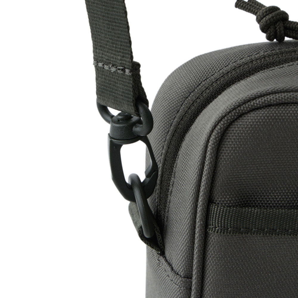 Square Logo Olive Square Shoulder Pouch Bag