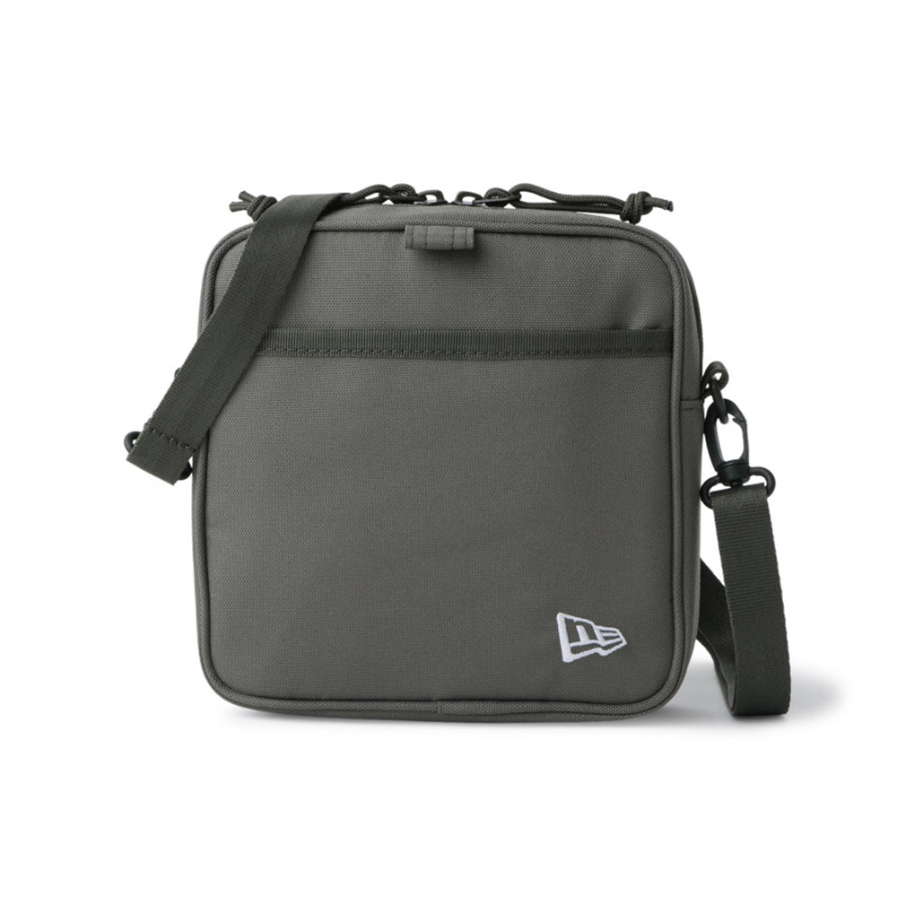 Square Logo Olive Square Shoulder Pouch Bag