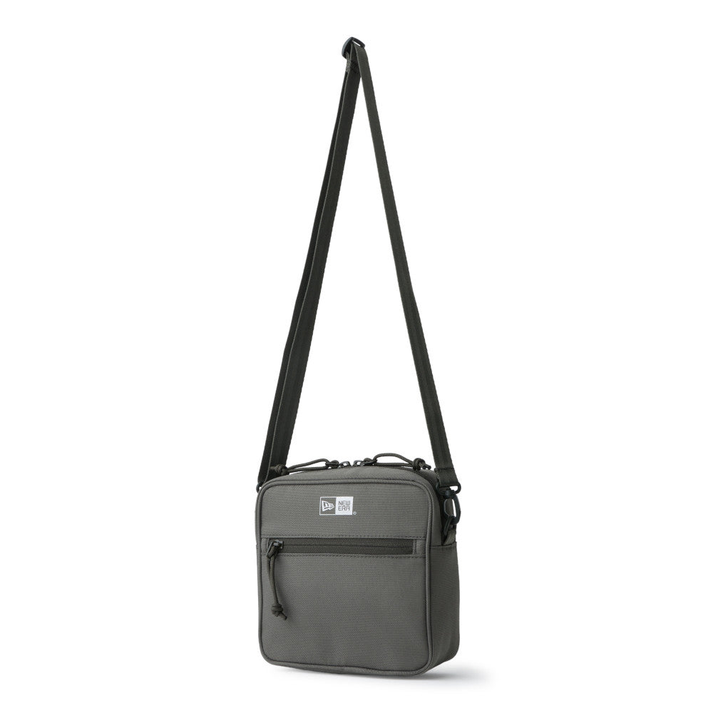 Square Logo Olive Square Shoulder Pouch Bag