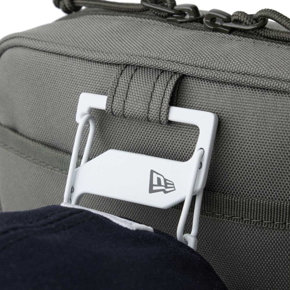 Square Logo Olive Square Shoulder Pouch Bag