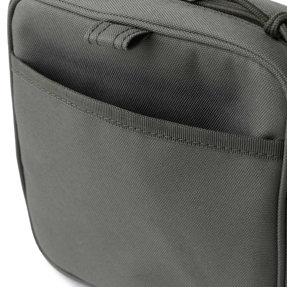 Square Logo Olive Square Shoulder Pouch Bag