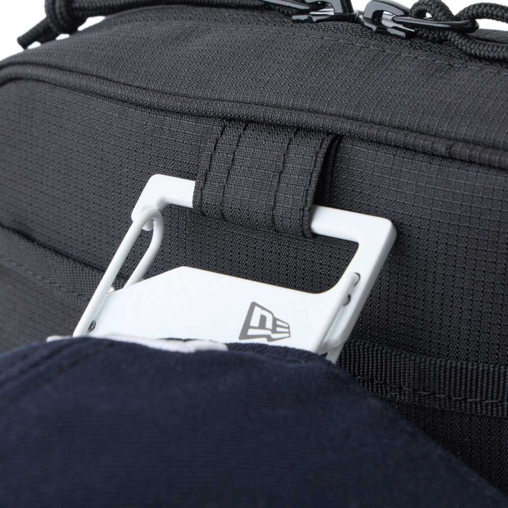 Wordmark Logo Black Square Shoulder Pouch Bag