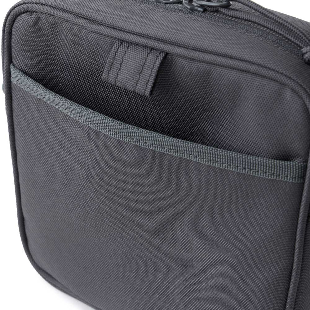 Box Logo Grey Square Shoulder Pouch Bag