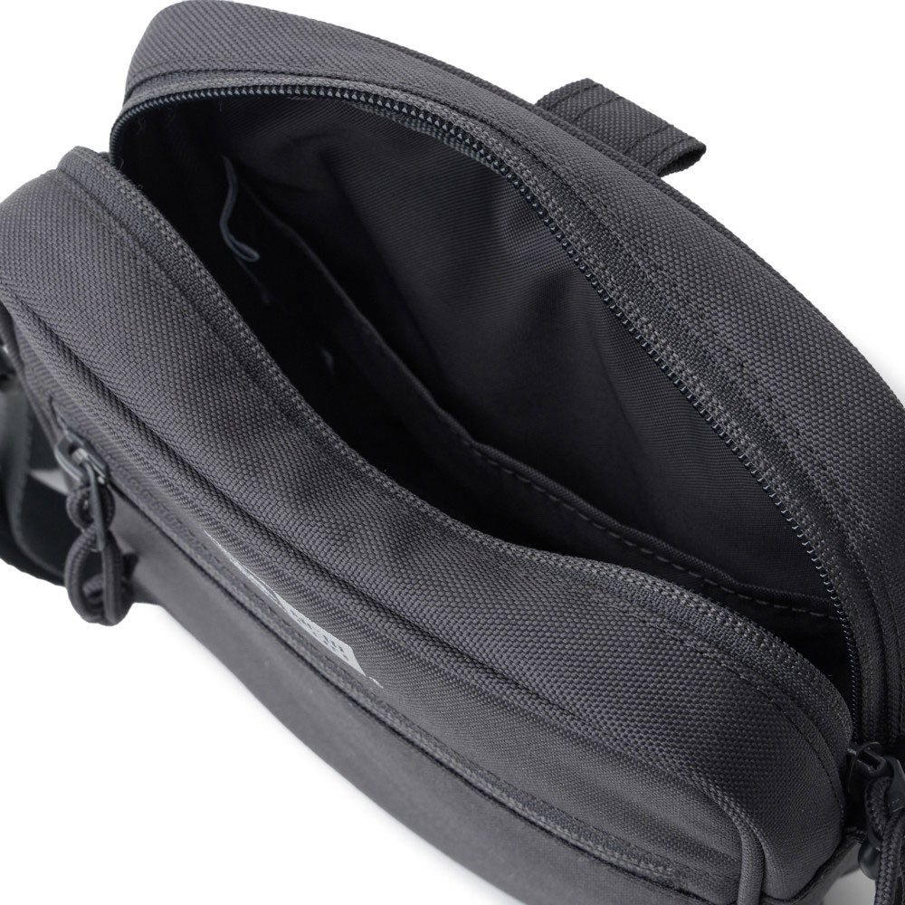 Box Logo Grey Square Shoulder Pouch Bag