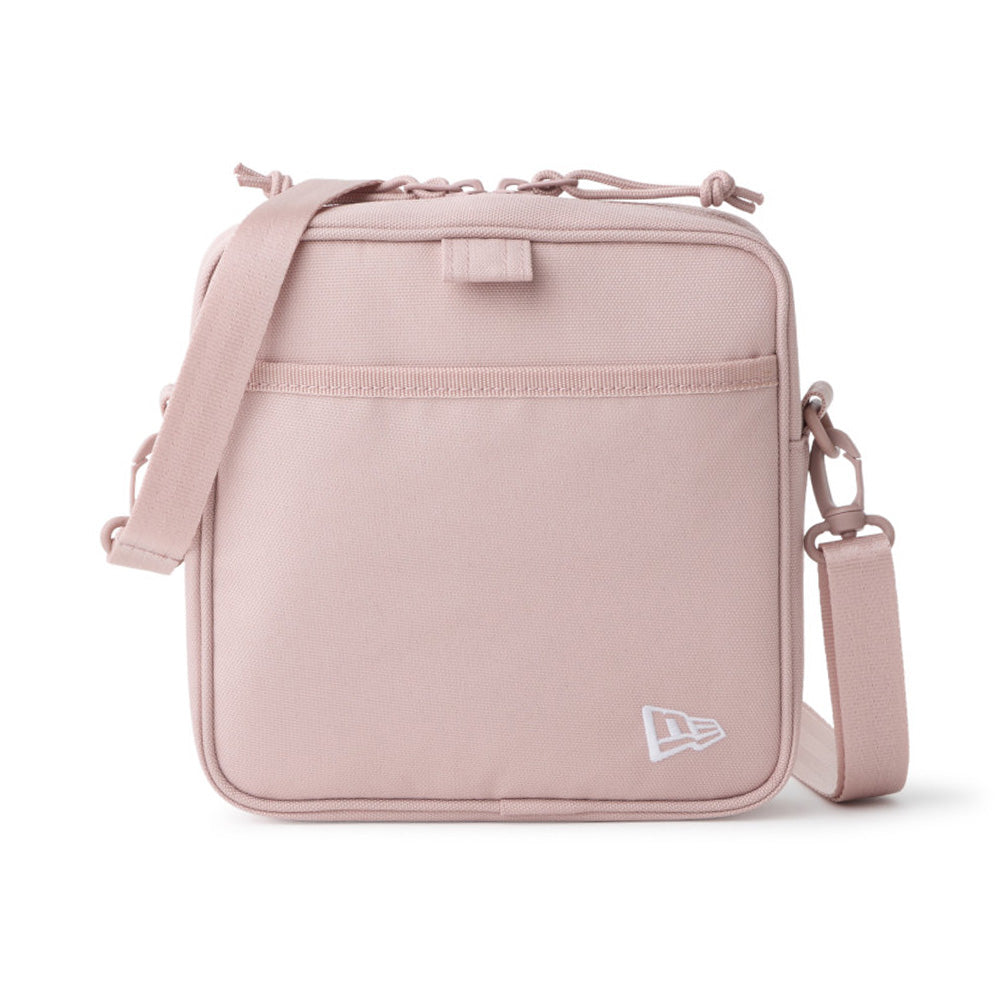 logo pink square shoulder pouch bag other details