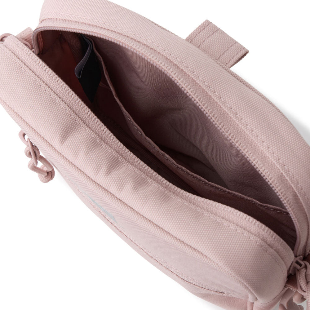 logo pink square shoulder pouch bag