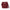 logo burgundy square shoulder pouch bag back