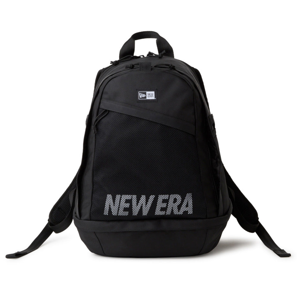 Wordmark Mesh Logo Black 1680D Sports Backpack Bag