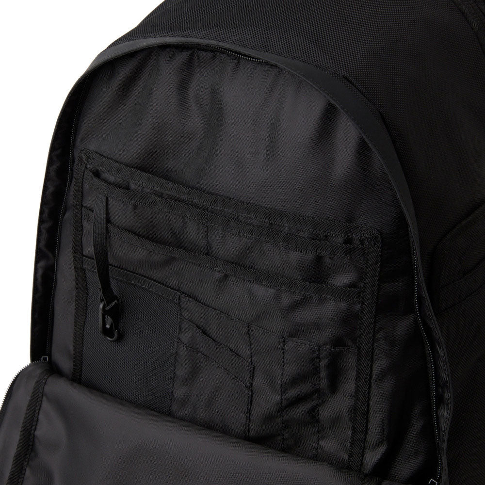Wordmark Mesh Logo Black 1680D Sports Backpack Bag